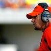 CHARLOTTESVILLE, VA - AUGUST 30:  Head coach Al Groh of the Virginia Cavaliers looks on against the Southern California Trojans during the game at Scott Stadium on August 30, 2008 in Charlottesville, Virginia.  (Photo by Kevin C. Cox/Getty Images)