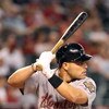 PHOENIX - JUNE 14:  Ivan Rodriguez #12 of the Houston Astros at bat during the major league baseball game against the Arizona Diamondbacks at Chase Field on June 14, 2009 in Phoenix, Arizona. The Astros defeated the Diamondbacks 8-3.  (Photo by Christian 