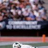 LOS ANGELES, CA - SEPTEMBER 8:  Quarterback Ken O'Brien #7 of the New York Jets needs a moment to get up during a game against the Los Angeles Raiders at the Los Angeles Memorial Coliseum on September 8, 1985 in Los Angeles, California.  The Raiders won 3