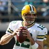 JACKSONVILLE, FL - DECEMBER 14:  Aaron Rodgers #12 of the Green Bay Packers attempts a pass during the game against the Jacksonville Jaguars at Jacksonville Municipal stadium on December 14, 2008 in Jacksonville, Florida.  (Photo by Sam Greenwood/Getty Im