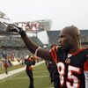 CINCINNATI - DECEMBER 09: Chad Johnson# 85 of the Cincinnati Bengals celebrates after the game against the St. Louis Rams at Paul Brown Stadium on December 9, 2007 in Cincinnati, Ohio. Cincinnati defeated St. Louis 19-10. (Photo by Kevin C. Cox/Getty Imag