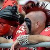 TAMPA, FL - SEPTEMBER 14: Fans of the Tampa Bay Buccaneers watch play against the Atlanta Falcons at Raymond James Stadium on September 14, 2008 in Tampa, Florida.  The Buccaneers defeated the Falcons 24-9. (Photo by Al Messerschmidt/Getty Images)