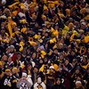 PITTSBURGH - JANUARY 18:  Fans of the Pittsburgh Steelers support their team against the Baltimore Ravens during the AFC Championship game on January 18, 2009 at Heinz Field in Pittsburgh, Pennsylvania.  (Photo by Streeter Lecka/Getty Images)