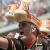 CLEVELAND - SEPTEMBER 16:  A fan of the Cleveland Browns supports his team during the NFL game against the Cincinnati Bengals at the Cleveland Browns Stadium on September 16, 2007 in Cleveland, Ohio. (Photo by Jeff Gross/Getty Images)