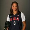 CHICAGO - APRIL 14:  Softball player Cat Osterman poses for a portrait during the 2008 U.S. Olympic Team Media Summitt at the Palmer House Hilton on April 14, 2008 in Chicago, Illinois.  (Photo by Matthew Stockman/Getty Images)