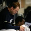 MILWAUKEE - MAY 29: Starting pitcher Seth McClung #73 of the Milwaukee Brewers sits on the bench after being removed from a game against the Atlanta Braves on May 29, 2008 at Miller Park in Milwaukee, Wisconsin. The Braves defeated the Brewers 8-1.  (Phot