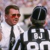 15 Oct 1989:  Head coach Mike Ditka of the Chicago Bears, left, has a few words with an official during the Bears 33-28 loss to the Houston Oilers at Soldier Field in Chicago, Illinois.  Mandatory Credit: Jonathan Daniel  /Allsport