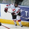 LONDON,ON - JANUARY 3:  Brayden Schenn #10 of Team West flips a puck out in a game against Team Ontario on January 3, 2008 at the John Labatt Centre in London, Ontario. Team Ontario defeated Team West 4-3 to earn a spot in the gold medal game at the World
