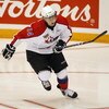 OSHAWA, ON - JANUARY 14:  Zack Kassian #14 of Team Cherry skates in the 2009 Home Hardware CHL/NHL Top Prospects Game against Team Orr on Wednesday January 14, 2009 at the General Motors Centre in Oshawa, Ontario. Team Orr defeated Team Cherry 6-1. (Photo