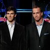 HOLLYWOOD - APRIL 06:  Football stars Eli (L) and Peyton Manning speak onstage during the taping of Idol Gives Back held at the Kodak Theatre on April 6, 2008 in Hollywood, California.  Idol Gives Back will air April 9, 2008 (7:30-10:00 PM ET/PT) on FOX. 