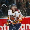 LONDON, CANADA - OCTOBER 30:  Rob Hisey #26 of the Erie Otters eyes the play from the end boards during the Ontario Hockey League game against the London Knights at John Labatt Centre on October 30, 2004 in London, Ontario, Canada.  The Knights defeated t