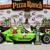 NEWTON, IA - JUNE 21:  Dario Franchitti driver of the #10 TOM TOM Target Chip Ganassi Racing Dallara Honda celebrates winning the IRL Indycar Series Iowa Corn Indy 250 on June 21, 2009 at the Iowa Speedway in Newton,Iowa.  (Photo by Darrell Ingham/Getty I