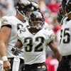 HOUSTON - OCTOBER 22:  Maurice Jones -Drew #32 of the Jacksonville Jaguars walks on the field during the game against the Houston Texans at Reliant Stadium on October 22, 2006 in Houston, Texas. (Photo by Ronald Martinez/Getty Images)