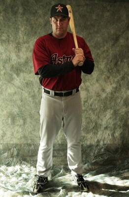 KISSIMMEE, FL - FEBRUARY 21:  Infielder Lance Berkman #17 of the Houston Astros poses during photo day at Atros spring training complex on February 21, 2009 in Kissimmee, Florida.  (Photo by Marc Serota/Getty Images)