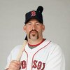 FORT MYERS,FLORIDA - FEBRUARY 22: Kevin Youkilis #20 of the Boston Red Sox poses during photo day at the Red Sox spring training complex on February 22, 2009 in Fort Myers, Florida. (Photo by: Nick Laham/Getty Images)  