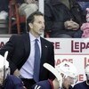 HALIFAX, NS, CANADA - MAY 11:  Team United States Head Coach John Tortorella watches play during the game against Finland at the IIHF World Ice Hockey Championship qualification round at the Halifax Metro Centre on May 11, 2008 in Halifax, Nova Scotia, Ca