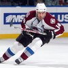 UNIONDALE, NY - MARCH 02:  Ian Laperriere #14 of the Colorado Avalanche skates against the New York Islanders on March 2, 2009 at Nassau Coliseum in Uniondale, New York. The Isles defeated the Avalanche 4-2.  (Photo by Jim McIsaac/Getty Images)