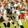 GLENDALE, AZ - SEPTEMBER 16:  Walter Jones #71 of the Seattle Seahawks gets set to block against the Arizona Cardinals at University of Phoenix Stadium on September 16, 2007 in Glendale, Arizona.  The Cardinals defeated the Seahawks 23-20. (Photo by Kevin