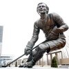 MONTREAL- JANUARY 21:  A statue of Guy Lafleur in Centennial Plaza outside of the Bell Centre, on January 21, 2009 in Montreal, Quebec, Canada.  (Photo by Richard Wolowicz/Getty Images)