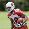 TEMPE, AZ - MAY 2 :  Chris Wells #26 of the Arizona Cardinals runs during a team minicamp at the team training facility on May 2, 2009 in Tempe, Arizona.  (Photo by Jonathan Willey/Getty Images)