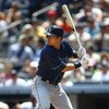 NEW YORK - JUNE 07:  Ben Zobrist #18 of the Tampa Bay Rays at bat  against the New York Yankees during their game on June 7, 2009 at Yankee Stadium in the Bronx borough of New York City.  (Photo by Chris McGrath/Getty Images)