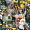 EUGENE, OR - NOVEMBER 03: Thomas Weber #28 of the Arizona State Sun Devils kicks a field goal during the game against the Oregon Ducks at Autzen Stadium on November 3, 2007 in Eugene, Oregon. The Ducks defeated the Sun Devils 35-23. (Photo by Otto Greule 