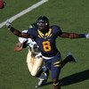BERKELEY, CA - SEPTEMBER 27:  Nyan Boateng #8 of the California Golden Bears can't reach a pass as Miles Tamminga #30 of the Colorado State Rams defends during an NCAA football game on September 27, 2008 at Memorial Stadium in Berkeley, California.  (Phot