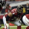 ATLANTA, GA - SEPTEMBER 30: Tackle Todd Weiner #74 of the Atlanta Falcons sets to block against the Houston Texans at the Georgia Dome on September 30, 2007 in Atlanta, Georgia.  The Falcons won 26-16.  (Photo by Al Messerschmidt/Getty Images)