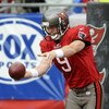 TAMPA, FL -  DECEMBER 30: Punter Josh Bidwell #9 of the Tampa Bay Buccaneers sets for a kick against the Carolina Panthers at Raymond James Stadium  on December 30, 2007 in Tampa, Florida.  The Panthers won 31 - 23. (Photo by Al Messerschmidt/Getty Images