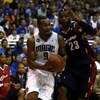 ORLANDO, FL - MAY 30:  Rashard Lewis #9 of the Orlando Magic drives to the hoop against LeBron James #23 of the Cleveland Cavaliers in Game Six of the Eastern Conference Finals during the 2009 Playoffs at Amway Arena on May 30, 2009 in Orlando, Florida. N