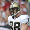 TAMPA, FL - NOVEMBER 30: Tight end Jeremy Shockey #88 of the New Orleans Saints sets for play against the Tampa Bay Buccaneers at Raymond James Stadium on November 30, 2008 in Tampa, Florida.  (Photo by Al Messerschmidt/Getty Images) 