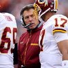 CINCINNATI - DECEMBER 14: Jim Zorn, the Head Coach of the Washington Redskins, is pictured the NFL game against the Cincinnati Bengals on December 14, 2008 at Paul Brown Stadium in Cincinnati, Ohio.  (Photo by Andy Lyons/Getty Images)