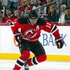 NEWARK, NJ - APRIL 23:  John Madden #11 of the New Jersey Devils skates against the Carolina Hurricanes during Game Five of the Eastern Conference Quarterfinal Round of the 2009 NHL Stanley Cup Playoffs on April 23, 2009 at the Prudential Center in Newark