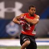 INDIANAPOLIS, IN - FEBRUARY 22:  Running back Glen Coffee of Alabama runs with the football during the NFL Scouting Combine presented by Under Armour at Lucas Oil Stadium on February 22, 2009 in Indianapolis, Indiana. (Photo by Scott Boehm/Getty Images)