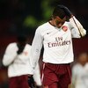 MANCHESTER, UNITED KINGDOM - FEBRUARY 16:  Gilberto Silva of Arsenal looks dejected after the FA Cup sponsored by E.ON 5th Round match between Manchester United and Arsenal at Old Trafford on February 16, 2008 in Manchester, England.  (Photo by Laurence G