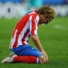 MADRID, SPAIN - FEBRUARY 24:  Diego Forlan of Atletico Madrid looks dejected during the Champions League  Round of 16, First Leg match between Atletico Madrid and FC Porto at the Vicente Calderon on February 24, 2009 in Madrid, Spain.  (Photo by Jasper Ju