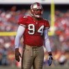 12 Dec 1999:  Charles Haley #94 of the San Francisco 49ers looks on from the field during the game against the Atlanta Falcons at 3 Comm Park in San Francisco, California. The 49ers defeated the Falcons 26-7. Mandatory Credit: Tom Hauck  /Allsport