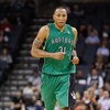 CHARLOTTE, NC - MARCH 16:  Shawn Marion #31 of the Toronto Raptors jogs downcourt against the Charlotte Bobcats during their game at Time Warner Cable Arena on March 16, 2009 in Charlotte, North Carolina.  NOTE TO USER: User expressly acknowledges and agr