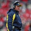 COLUMBUS, OH - NOVEMBER 22:  Rich Rodriguez the Head Coach of the Michigan Wolverines is pictured during the Big Ten Conference game against the Ohio State Buckeyes at Ohio Stadium on November 22, 2008 in Columbus, Ohio.  (Photo by Andy Lyons/Getty Images