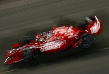 RICHMOND, VA - JUNE 27:  Dario Franchitti drives the #10 Target Chip Ganassi Racing Dallara Honda during the IRL Indycar Series SunTrust Indy Challenge on June 27, 2009 at the Richmond International Raceway in Richmond, Virginia.  (Photo by Darrell Ingham