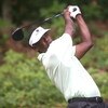 CROMWELL, CT - JUNE 26: Vijay Singh of Fiji watches the flight of his drive during round two of the 2009 Travelers Championship at TPC River Highlands on June 26, 2009 in Cromwell, Connecticut. (Photo by Jim Rogash/Getty Images)