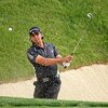 DUBLIN, OH - JUNE 04:  Jason Day of Australia hits his third shot on the 17th hole during the first round of the Memorial Tournament on June 4, 2009 at the Muirfield Village Golf Club in Dublin, Ohio.  (Photo by Andy Lyons/Getty Images)