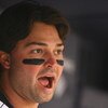 NEW YORK - APRIL 22:  Nick Swisher #33 of The New York Yankees looks on against The Oakland Athletics during their game on April 22, 2009 at Yankee Stadium in the Bronx Borough of New York.  (Photo by Al Bello/Getty Images)