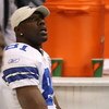 IRVING, TX - DECEMBER 20:  Wide receiver Terrell Owens #81 of the Dallas Cowboys sits on the sidelines during a 33-24 loss against the Baltimore Ravens at Texas Stadium on December 20, 2008 in Irving, Texas.  (Photo by Ronald Martinez/Getty Images)