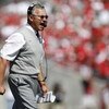 COLUMBUS, OH - SEPTEMBER 20:  Head coach Jim Tressel of the Ohio State Buckeyes yells from the sidelines during the second quarter while playing the Troy Trojans on September 20, 2008 at Ohio Stadium in Columbus, Ohio.  (Photo by Gregory Shamus/Getty Imag