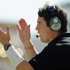 AUSTIN, TX - NOVEMBER 8: Defensive coordinator Will Muschamp of the Texas Longhorns cheers on his team against the Baylor Bears in the second quarter on November 8, 2008 at Darrell K Royal-Texas Memorial Stadium in Austin, Texas.  Texas won 45-21. (Photo 