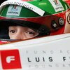 ESTORIL, PORTUGAL - OCTOBER 21:  Alvaro Parente of Portugal prepares for practice for the A1 Grand Prix of Nations race on October 21, 2005 at the Circuito Estoril, Portugal.  (Photo by Bryn Lennon/Getty Images)