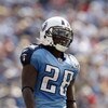 NASHVILLE, TN - SEPTEMBER 21:  Chris Johnson #28 of the Tennessee Titans looks on during the game against the Houston Texans at LP Field on September 21, 2008 in Nashville, Tennessee. (Photo by Streeter Lecka/Getty Images)