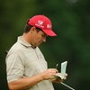 FARMINGDALE, NY - JUNE 16:  Padraig Harrington of Ireland writes in his yardage book during the second day of previews to the 109th U.S. Open on the Black Course at Bethpage State Park on June 16, 2009 in Farmingdale, New York.  (Photo by Sam Greenwood/Ge