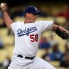 LOS ANGELES, CA - JUNE 03:  Pitcher Chad Billingsley #58 of the Los Angeles Dodgers throws a pitch against the Arizona Diamondbacks  on June 3, 2009 at Dodger Stadium in Los Angeles, California.  The Dodgers won 1-0.  (Photo by Stephen Dunn/Getty Images)